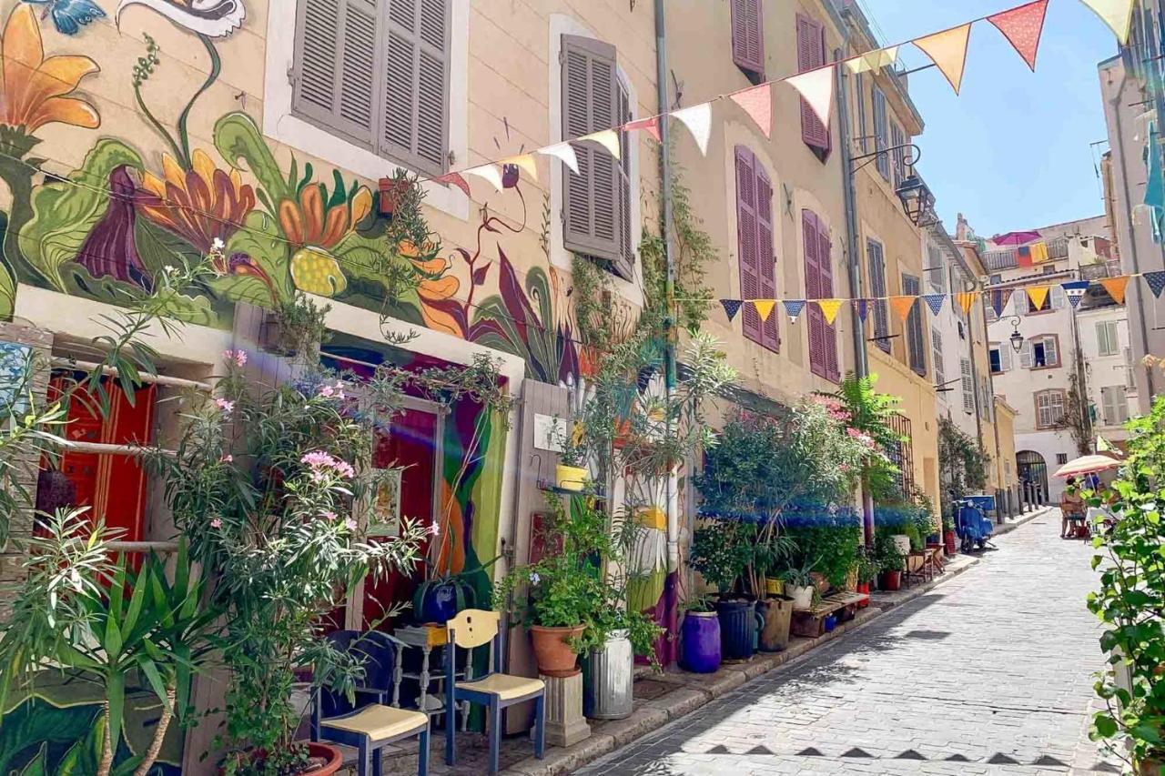 Le Perchoir - Terrasse & Clim Au Coeur Du Panier Apartment Marseille Exterior photo
