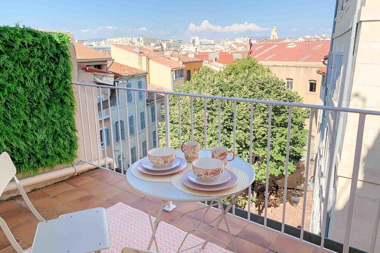 Le Perchoir - Terrasse & Clim Au Coeur Du Panier Apartment Marseille Exterior photo